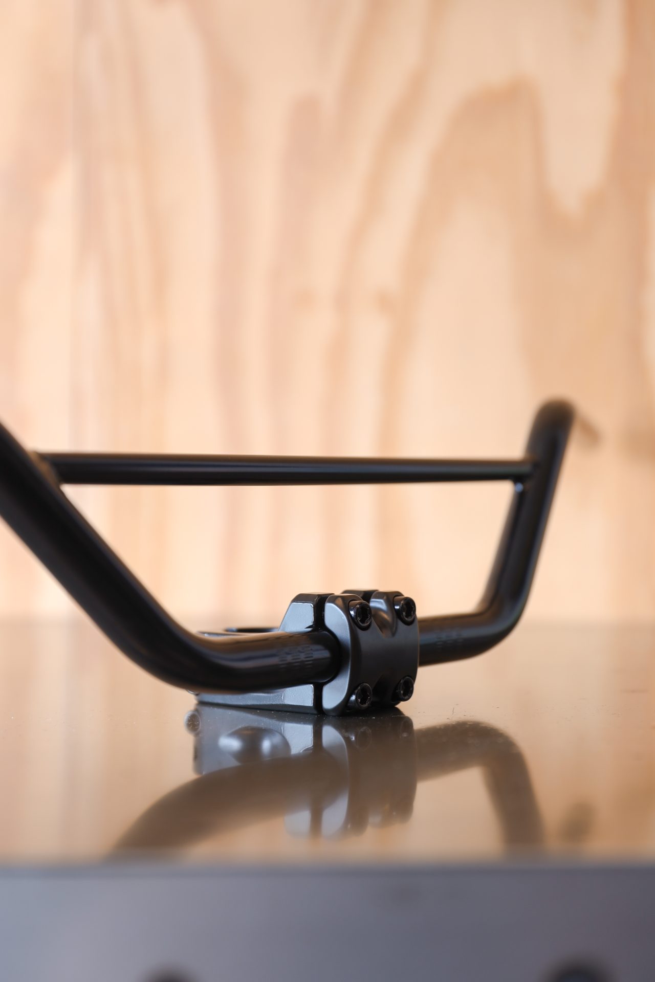 BMX stem 22.2 black frontload
