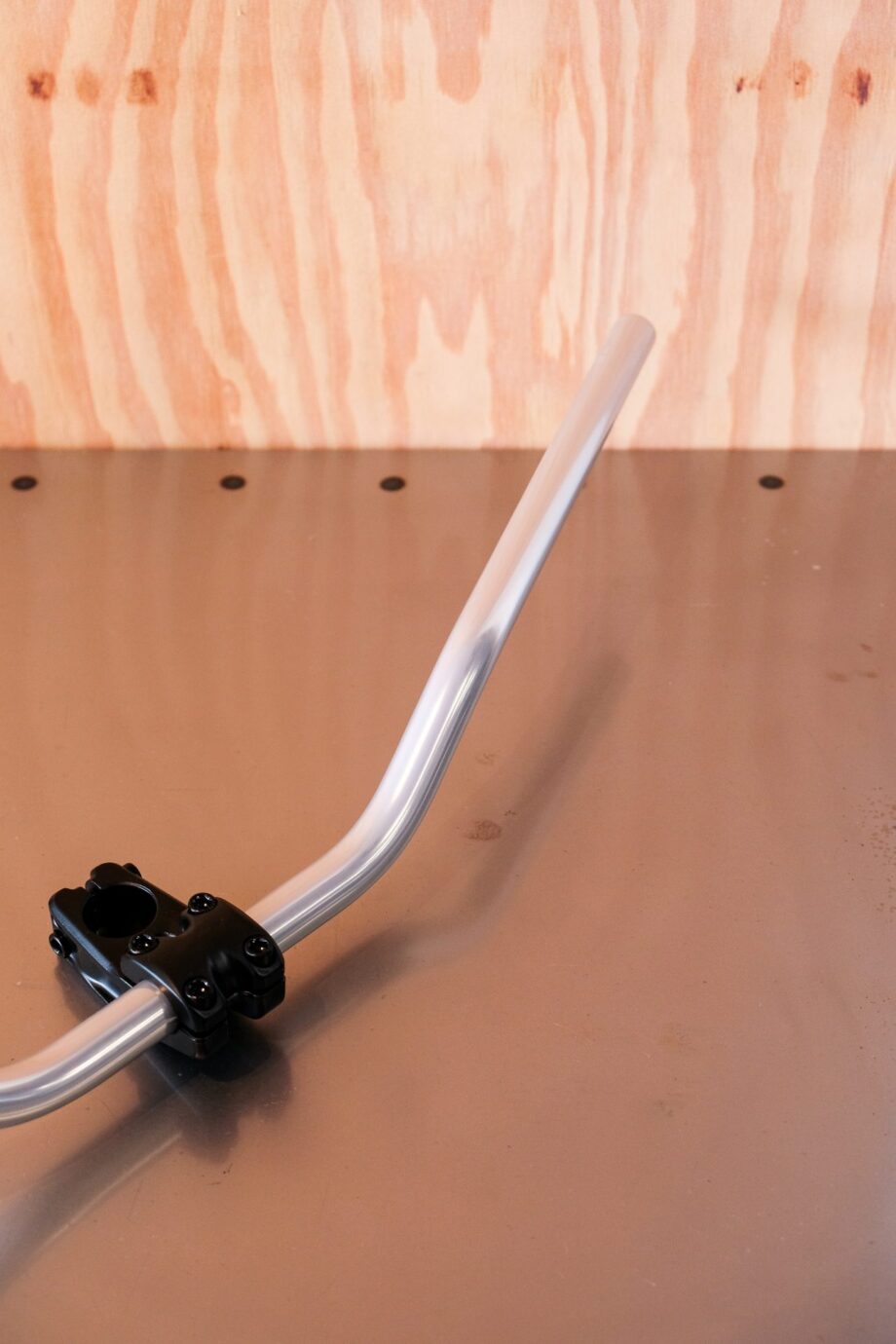 22.2 mm riser handlebars *silver* — DISCONTINUED