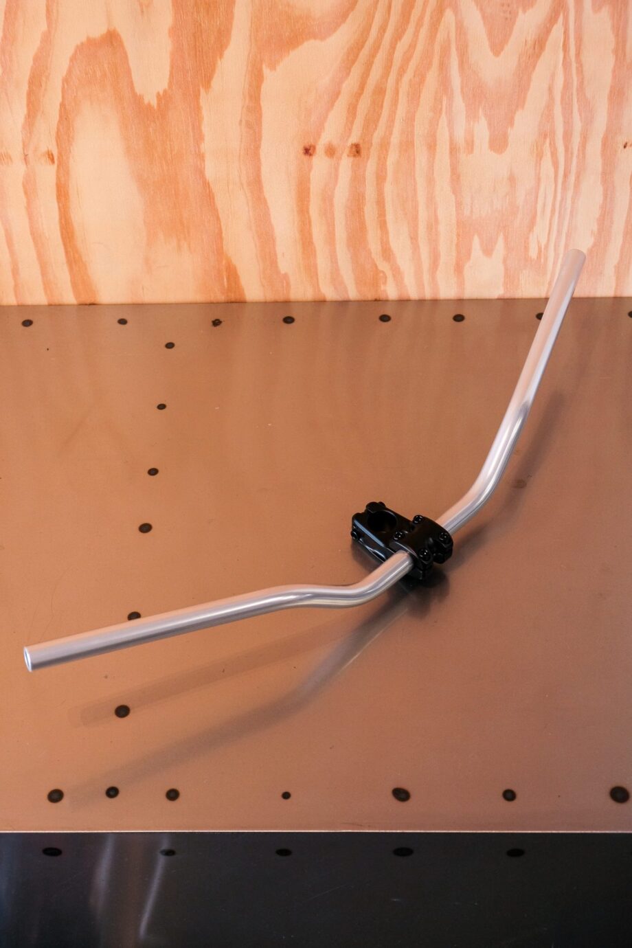 22.2 mm riser handlebars *silver* — DISCONTINUED