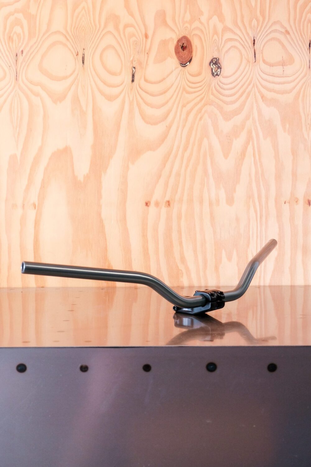 22.2 mm riser handlebars *titanium colored* — DISCONTINUED