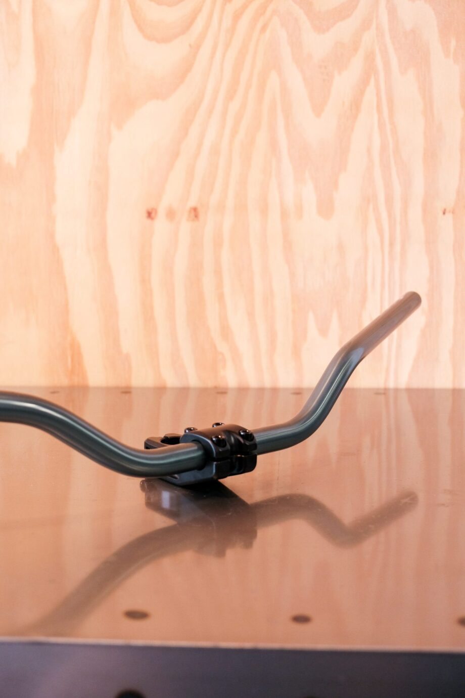 22.2 mm riser handlebars *titanium colored* — DISCONTINUED