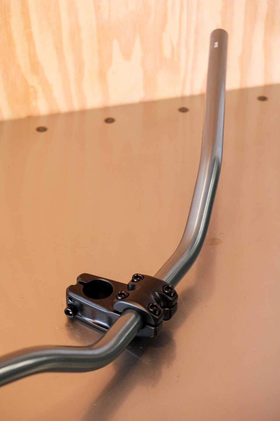 22.2 mm riser handlebars *titanium colored* — DISCONTINUED