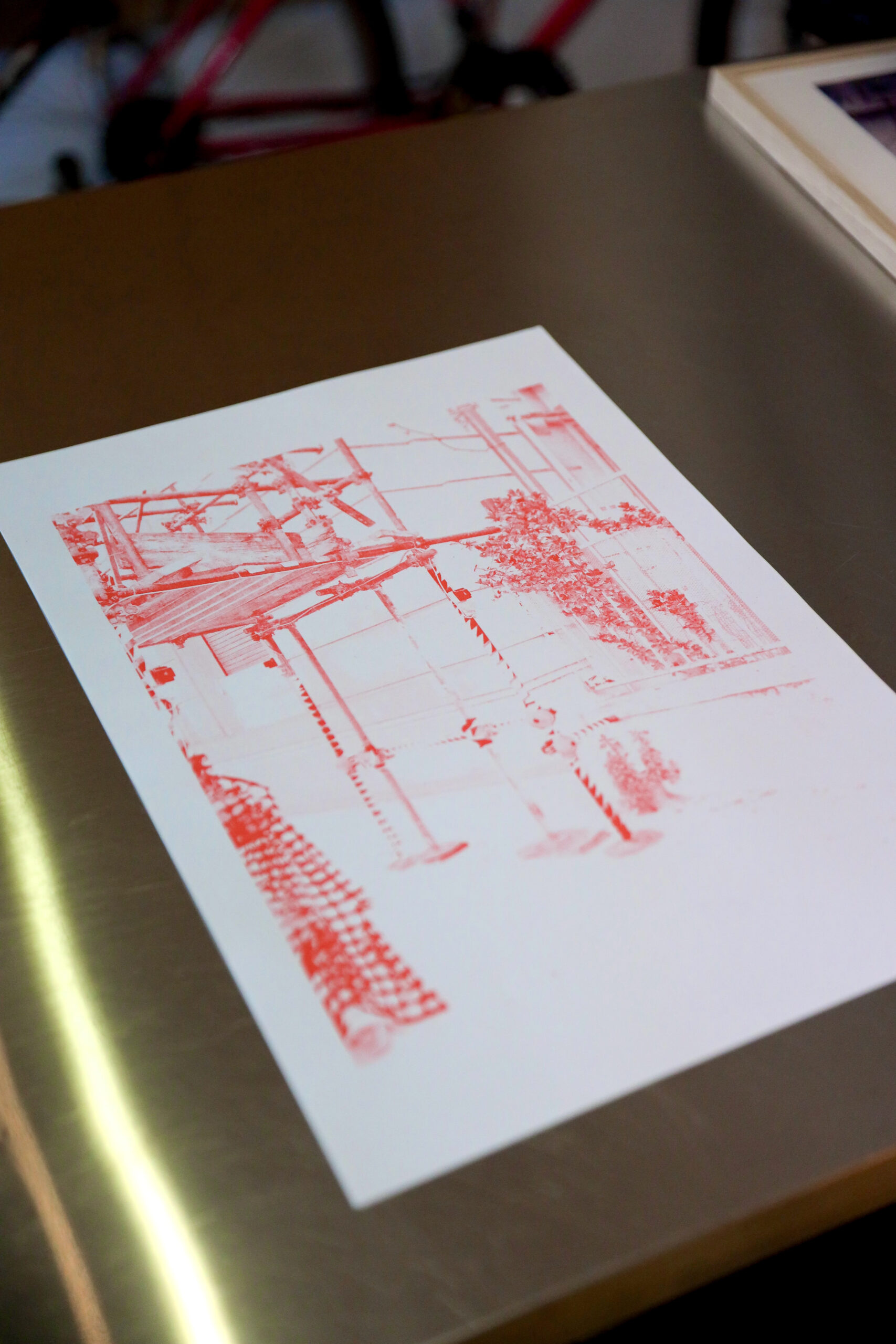 Riso photo print