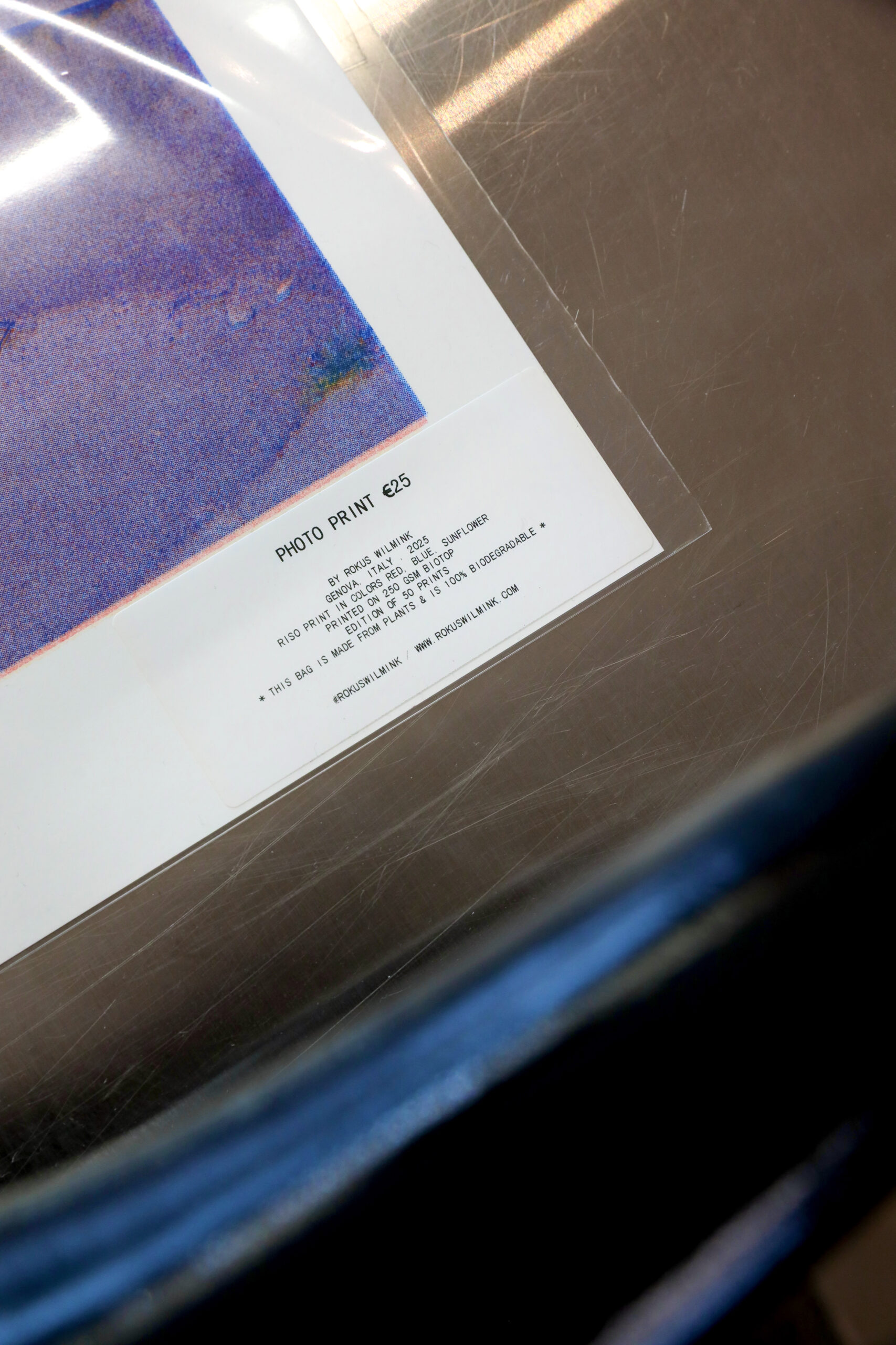 Riso photo print